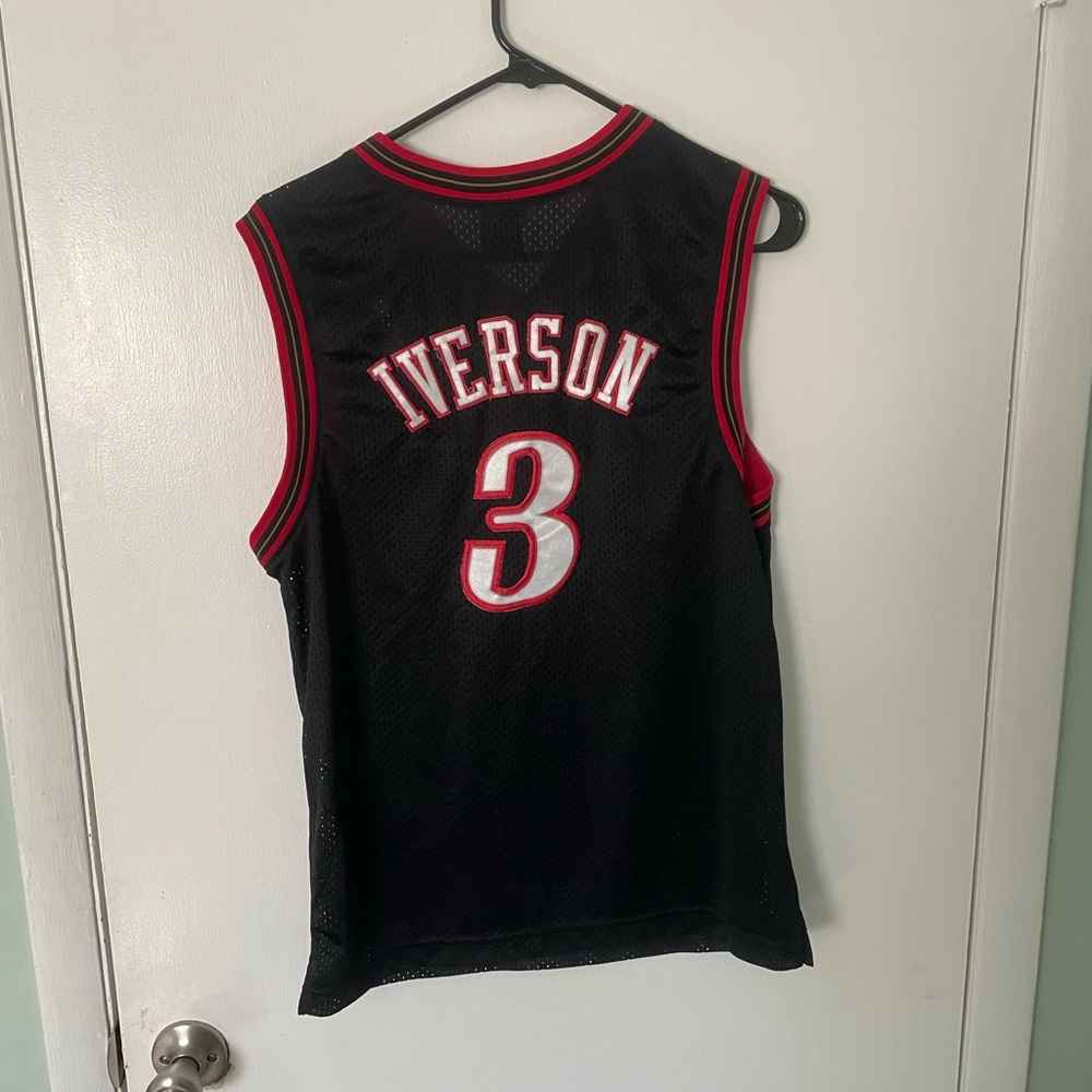 Allen Iverson Philadelphia 76ers jersey- Boys Large